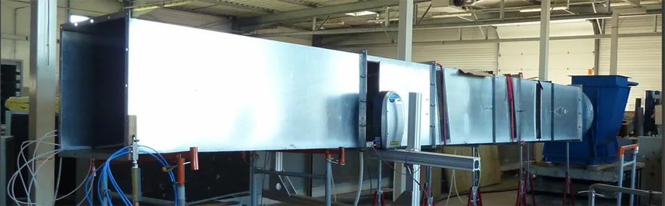 Banc d'essai pour valider des prototypes de système de filtration